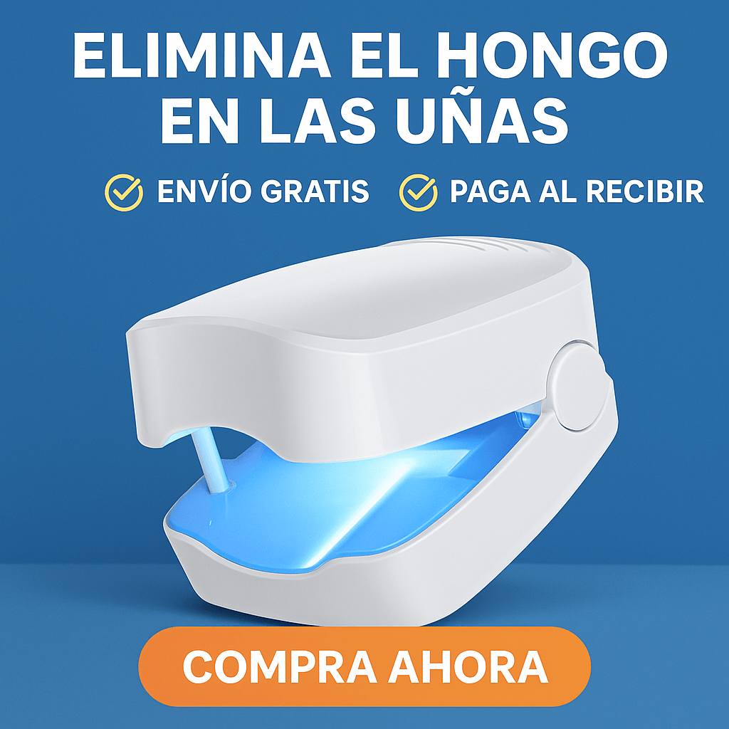 AntiFungus™ – Lámpara Laser Para la Eliminación de Hongos en Pies