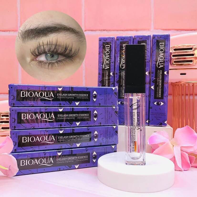 🎁 Paga Uno, Llévate Dos 🎁 2x1 Bioaqua Original para Crecimiento de Pestañas y Cejas