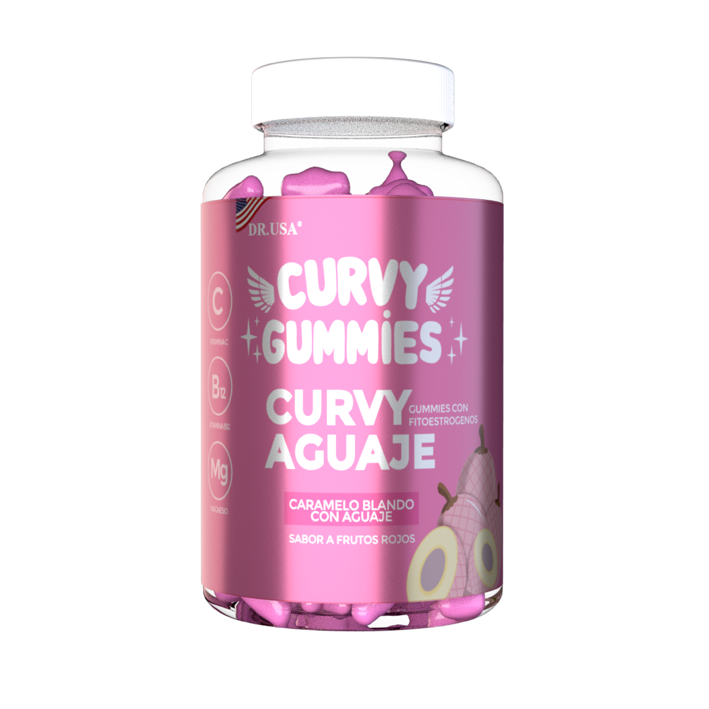 Curvy Gummies 🌼 Gomitas de Aguaje para Resaltar tus Curvas