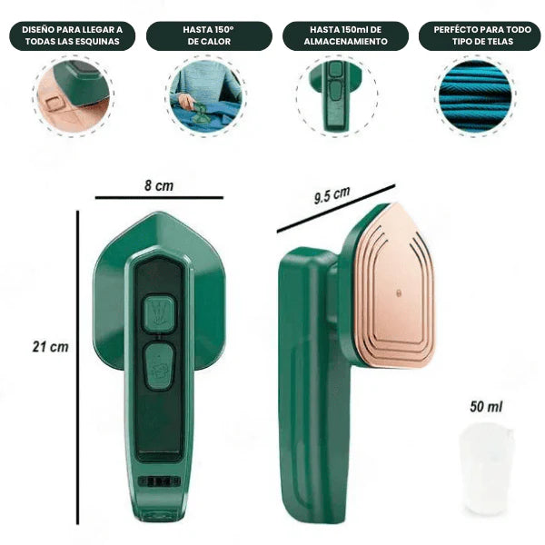SmoothPress™ | Mini Plancha Portátil Importada