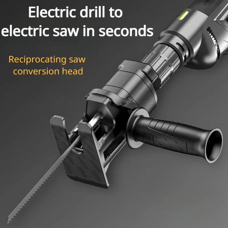 SawMate™ | Adaptador de Sierra Recíproca para Taladro