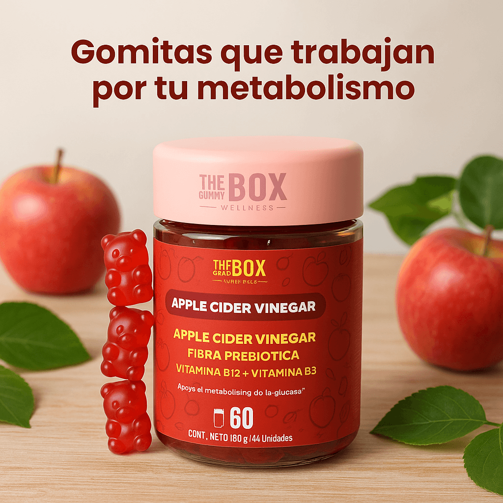 Gomitas de Vinagre de Manzana | Un Mimo Para tu Panza, Hinchazón y Apetito