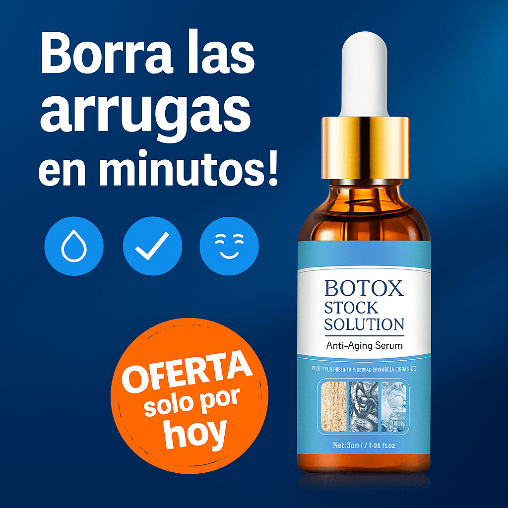Botox Stock Solution™ | Suero Antiarrugas de Acción Avanzada