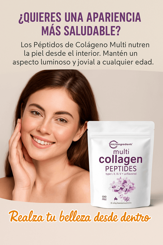 Combo Para Realzar tu Belleza Natural - Péptidos de Colágeno y Serum Estimulador de Pestañas