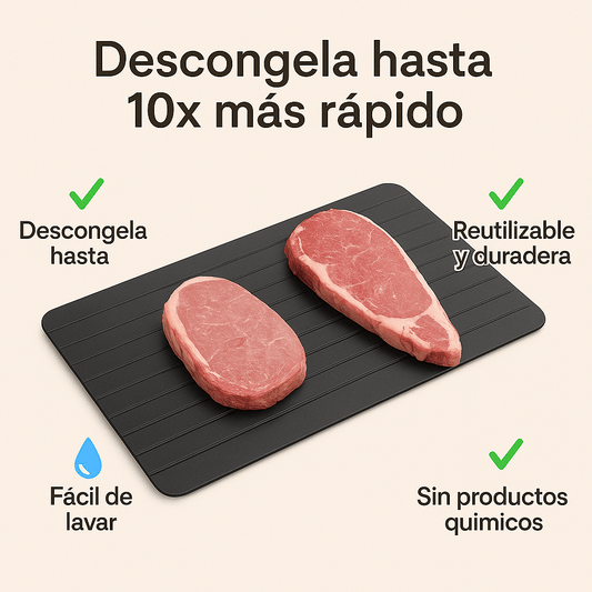 QuickThaw™ – Tabla Descongeladora de Alimentos Rápida y Natural
