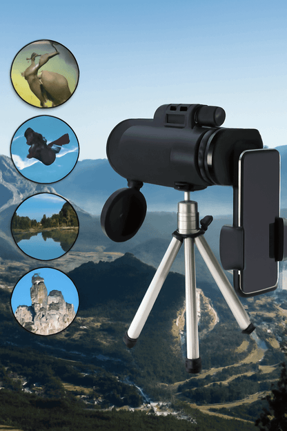 VistaExplorer™ – Telescopio Monocular Vision Nocturna + Tripode