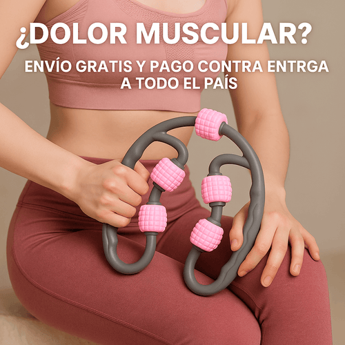 FlexiRoll™ – Rodillo Masajeador Para Celulitis y Recuperación