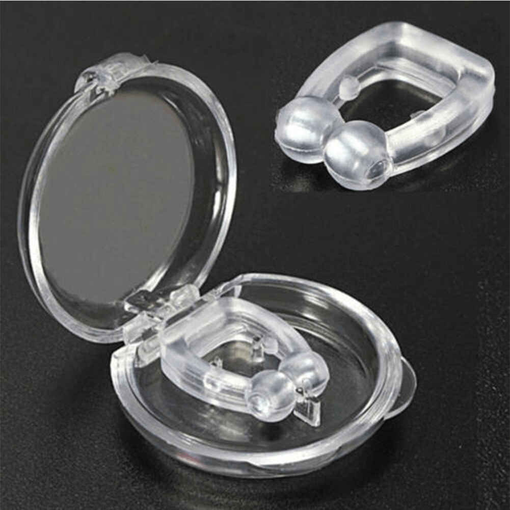 SleepAir Pro Duo: Combo de 2 Clips Nasales Reutilizables Antironquidos