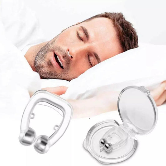 SleepAir Pro Duo: Combo de 2 Clips Nasales Reutilizables Antironquidos