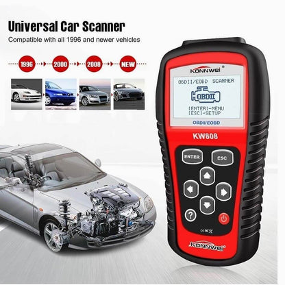 🔧 SCANPRO KW808 | Scanner Para Carro Profesional