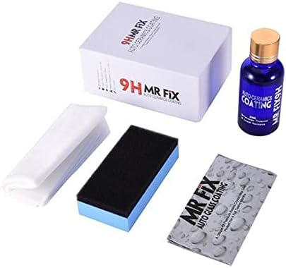 Kit Completo de Recubrimiento Nano Cerámico Ultra Resistente 9H