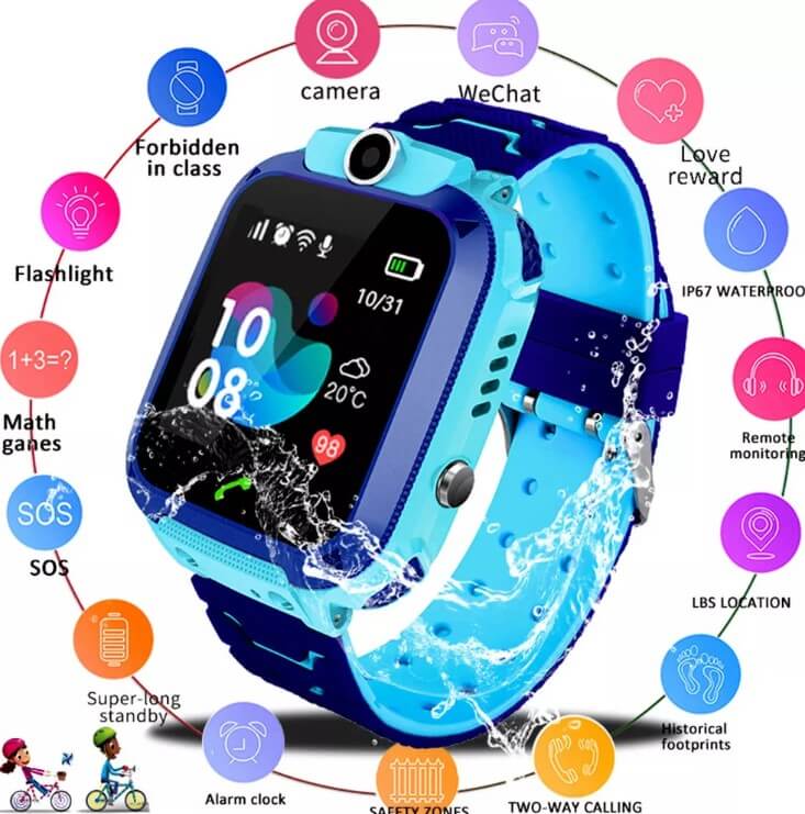 KIDS GUARD PRO | Smartwatch con GPS y Llamadas para Niños y Niñas