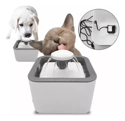 PetFlow® | Fuente Automático con Filtro Triple para Mascotas
