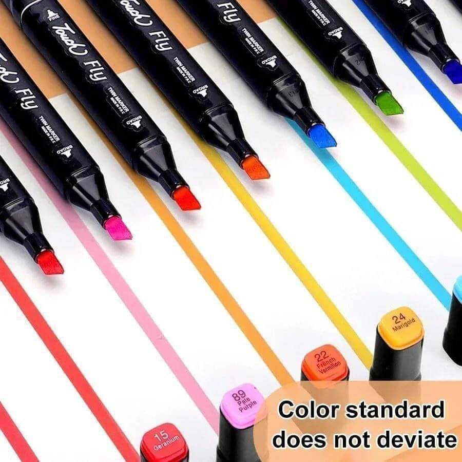 🎨 ArtPro 80 | Set de 80 Marcadores Acrílicos Premium Doble-punta