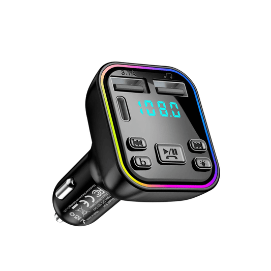 🔊 BLUETOOTH DRIVE | Adaptador MP3 para Carro con Manos Libres y Carga Rápida