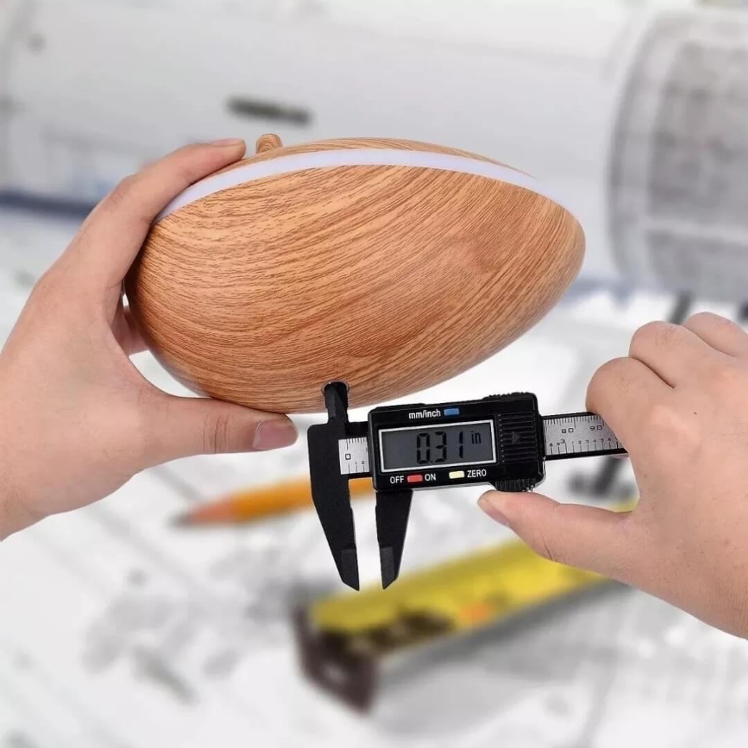 SmartMeasure™ | Calibrador Bernier Digital con Fibra de Carbono