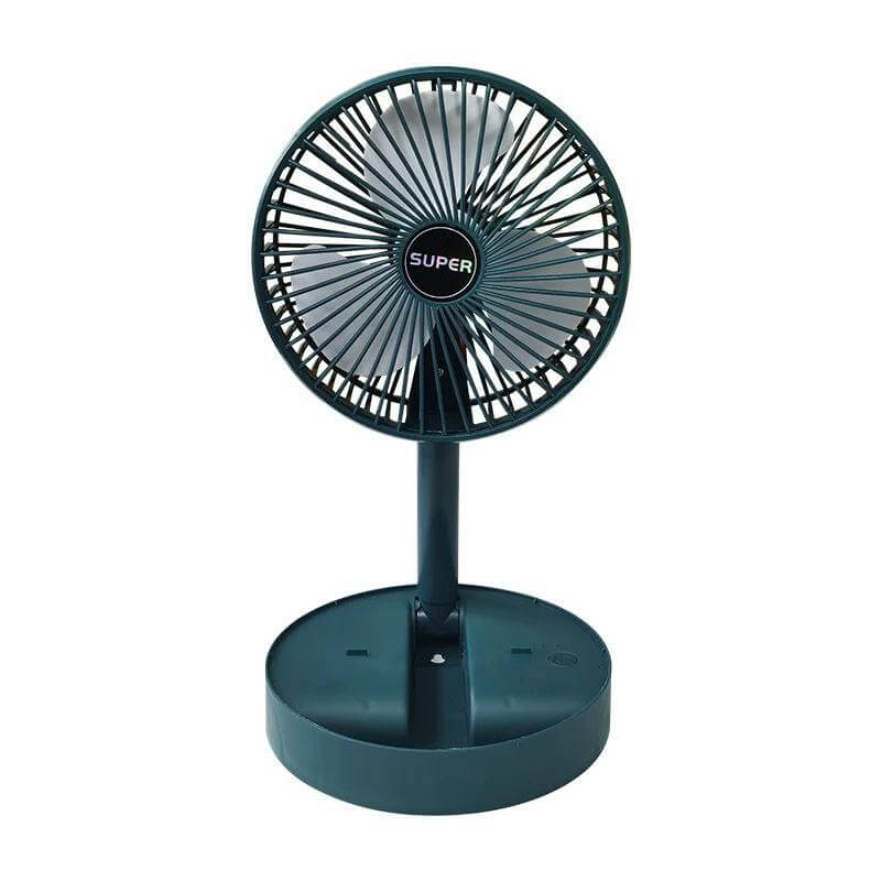 Ventilador Telescópico 2 en 1: Compacto, Plegable y Portátil