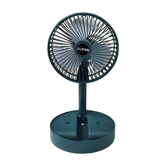 Ventilador Telescópico 2 en 1: Compacto, Plegable y Portátil