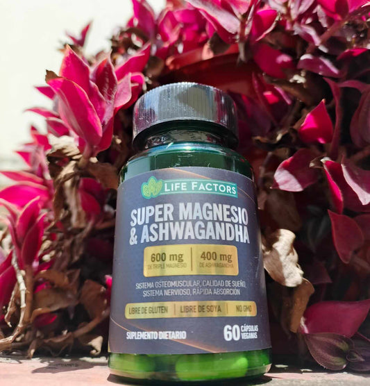 🎁 PROMO 2X1 🎁| Super Magnesio y Ashwagandha - Bienestar Natural Para tu Día a Día