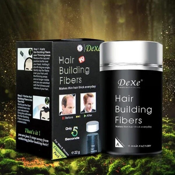 DEXE INSTANT HAIR | Fibras Capilares para Cobertura Rápida y Natural