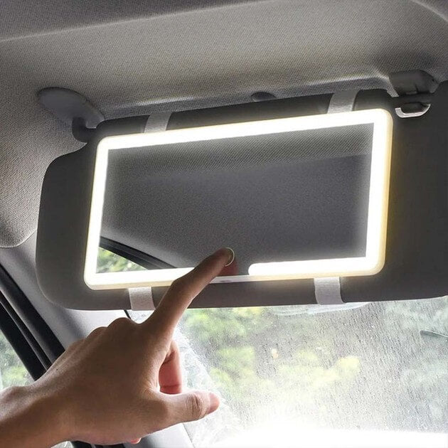 Espejo LED Inteligente para Carro