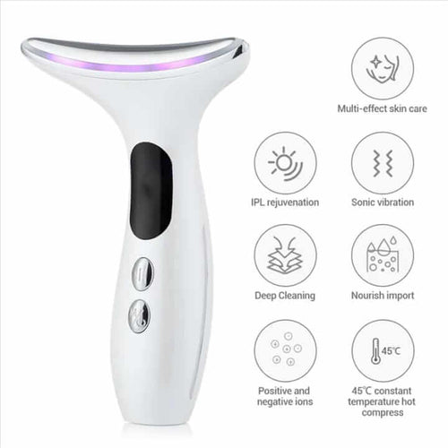 🌟 GlowLift 4 en 1 – Masajeador Facial Profesional Reafirmante con Microcorrientes