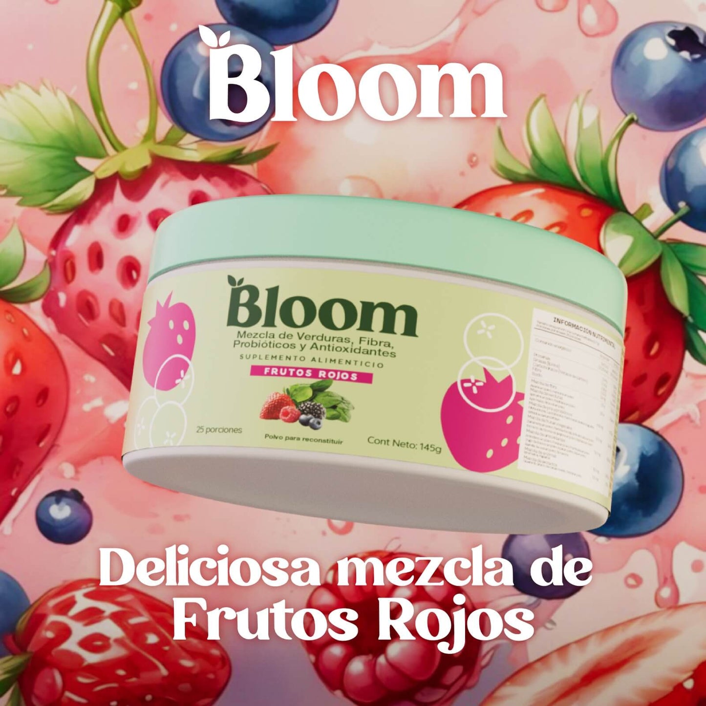 🌿 BLOOM OFERTA 2X1 🎁  | Greens and Superfoods – Batido de Vegetales en Polvo 145g