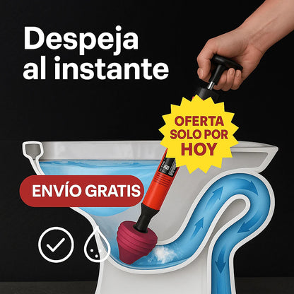 Destapa Inodoros y Drenajes a Presión™
