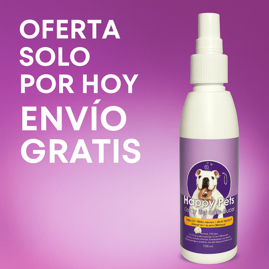Happy Pets™ Spray Limpia Boca de Mascotas