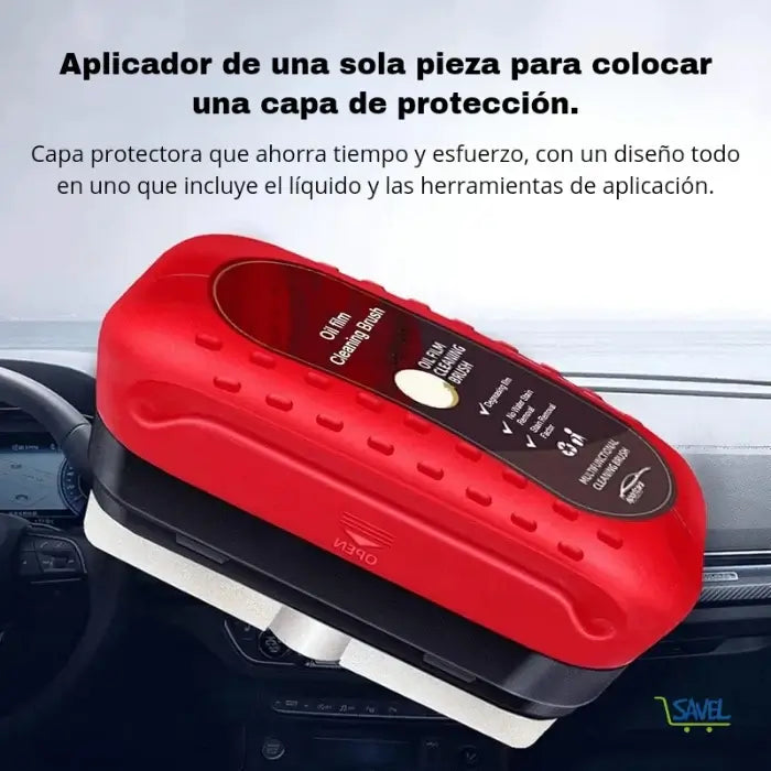 ClearVision™ Pro: Cepillo Limpiador Hidrofóbico para Vidrios y Parabrisas