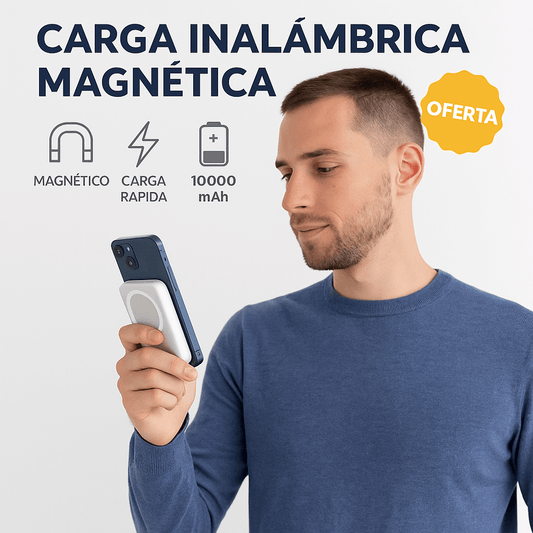 PowerPad™ – Cargador de Batería Inalámbrico con Tecnología Qi