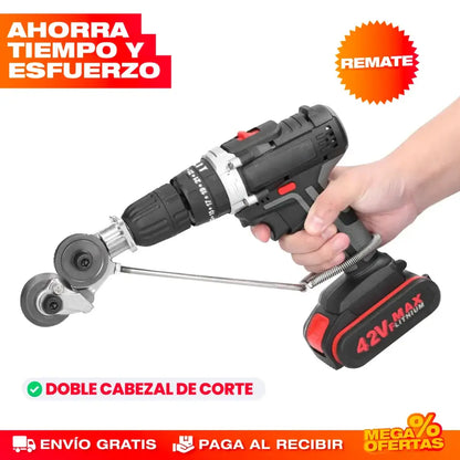 Adaptador de Taladro a Cizalla Cortadora de Metal™