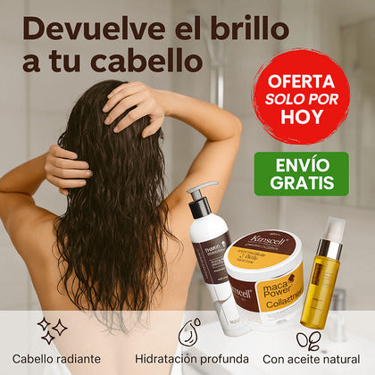 Karseell RepairPro™ – Combo Capilar con Botox, Shampoo y Argán