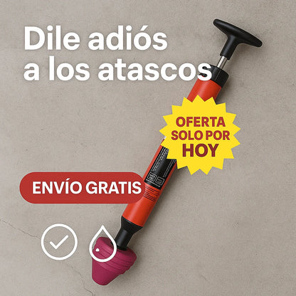 Destapa Inodoros y Drenajes a Presión™