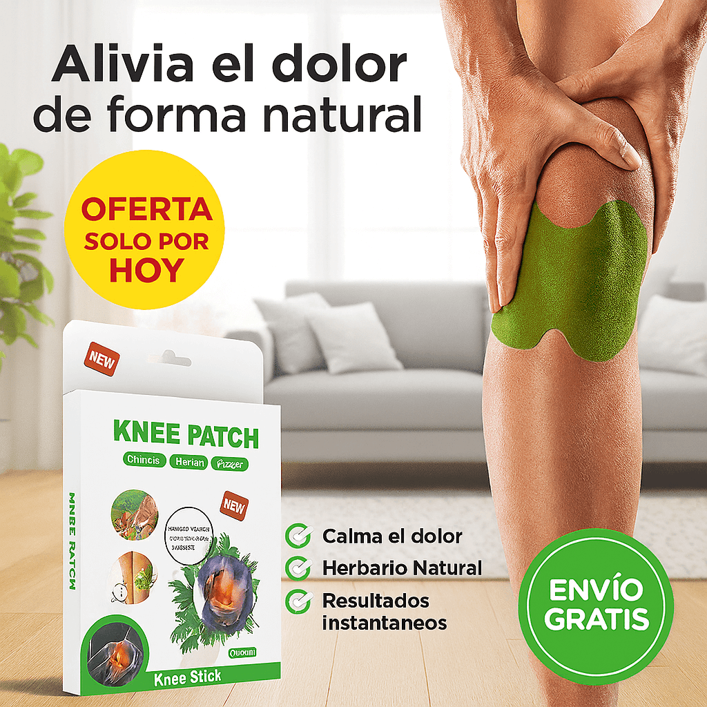 2x1 Parches Herbales para el Dolor (24 u) | Knee Patch™