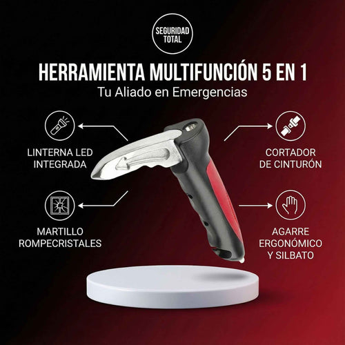 Asa de Apoyo 5 en 1 para Carro – Levántate sin dolor y viaja con más seguridad