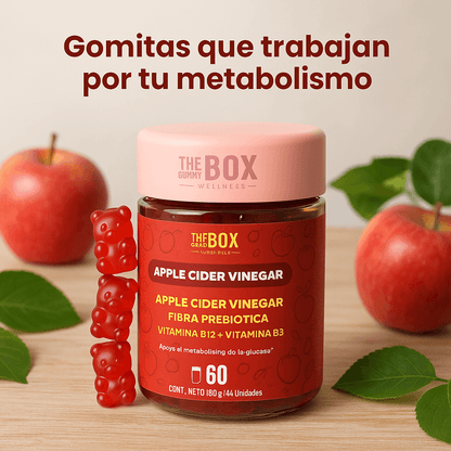 Gomitas de Vinagre de Manzana | Un Mimo Para tu Panza, Hinchazón y Apetito