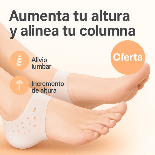 Pack 2 Unidades Talonera | Gana Confianza y Estatura