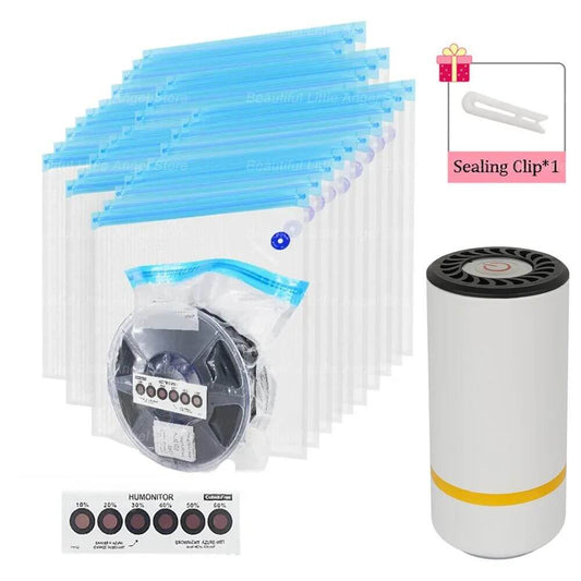 🌀 VacuumGo Mini – Mini Sellador al Vacío Portátil 🎁 con Bolsas de Regalo 🎁