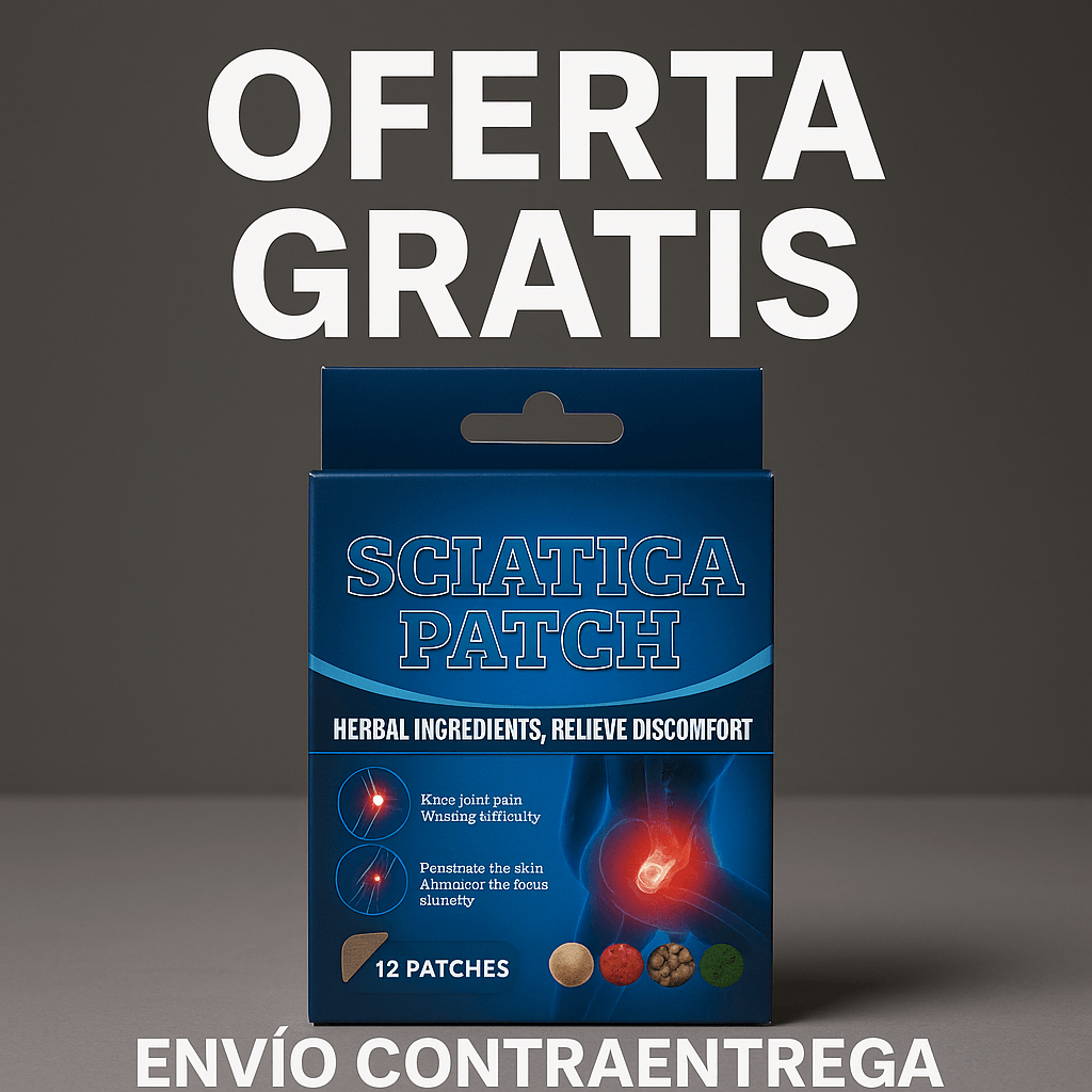 Parche Ciático™ | Alivio Rápido y Duradero