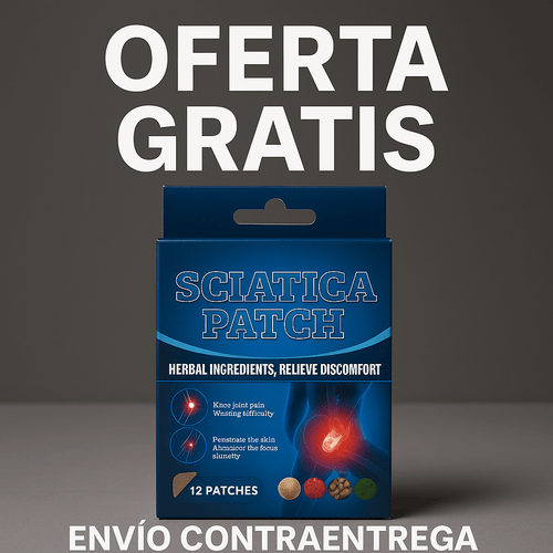Parche Ciático™ | Alivio Rápido y Duradero