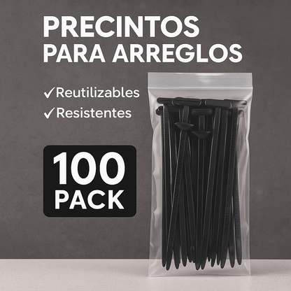 Kit x100 Precintos de Reparación Rápida para Autos | FixTie™