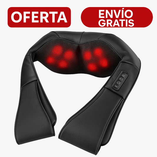 NeckRelax Pro™ – Masajeador Eléctrico de Cuello y Espalda