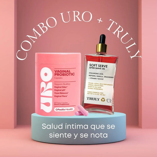 Combo Exclusivo! 🌸 ✨Aceite Truly + URO Probiótico Vaginal - EL ORIGINAL IMPORTADO ✨
