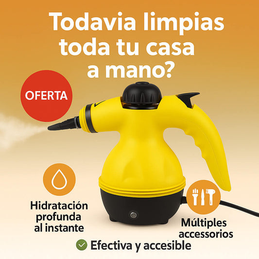 SteamClean™ | Limpiador de Vapor Portátil - Ahorra Tiempo y Esfuerzo