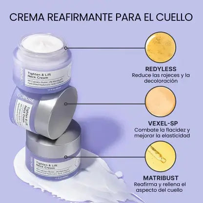 Crema Reafirmante Efecto Lifting Para El Cuello