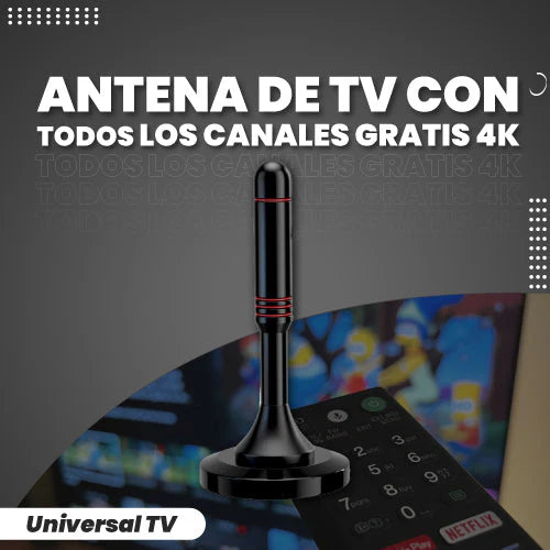 🎁 MEGA PROMO 2x1 | Antena de TV HD 4K Cientos de Canales Gratis 🎁