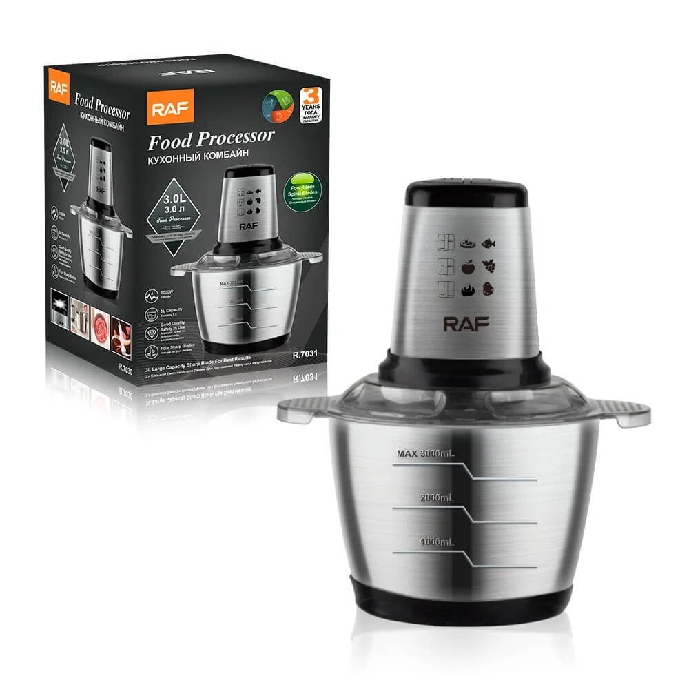 Procesador de Alimentos RAF™ 2l | Cocina Rápida y Eficiente