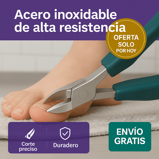 Kit de 3 Cortaúñas en Ángulo para Uñas Encarnadas o Gruesas | SeniorClip™
