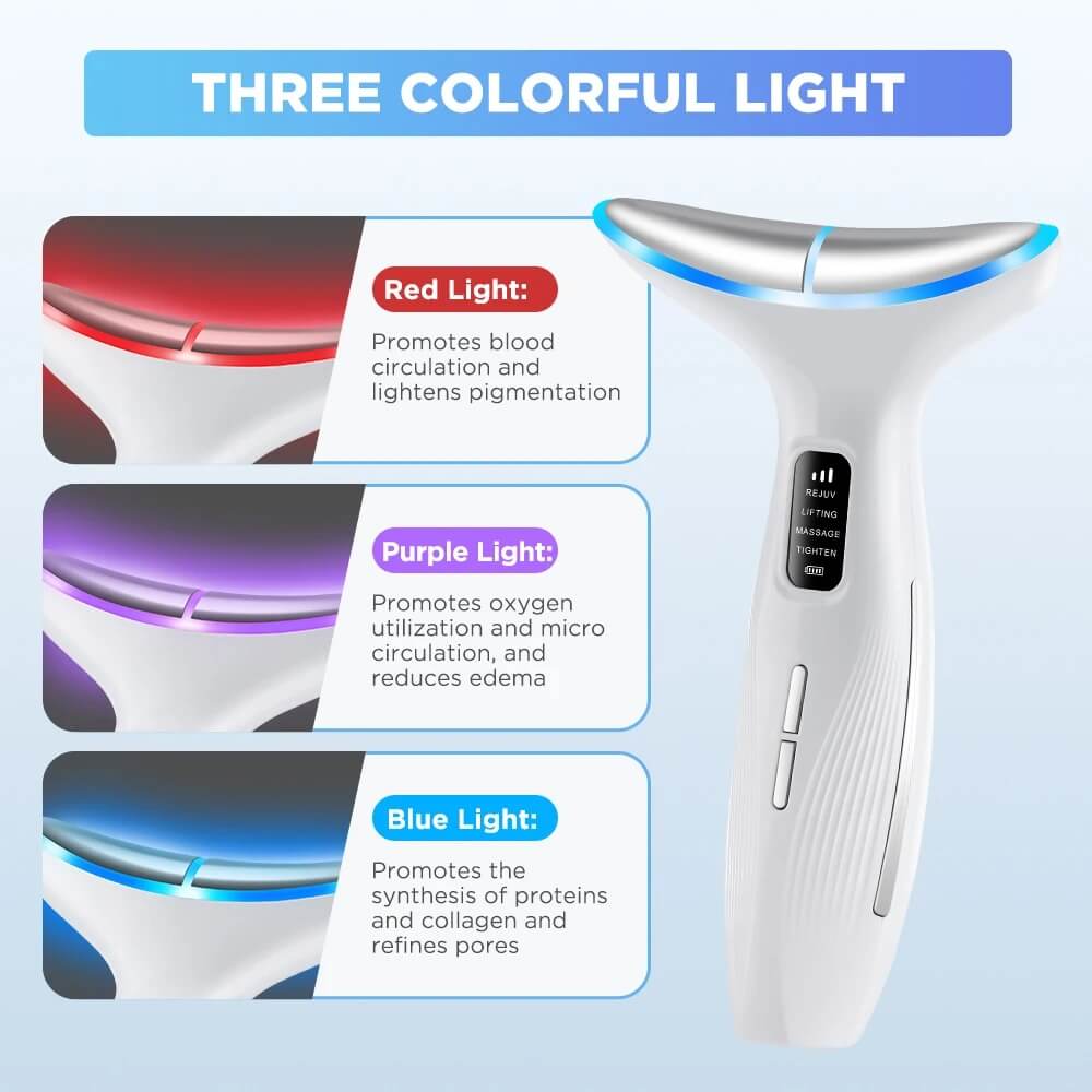 🌟 GlowLift 4 en 1 – Masajeador Facial Profesional Reafirmante con Microcorrientes
